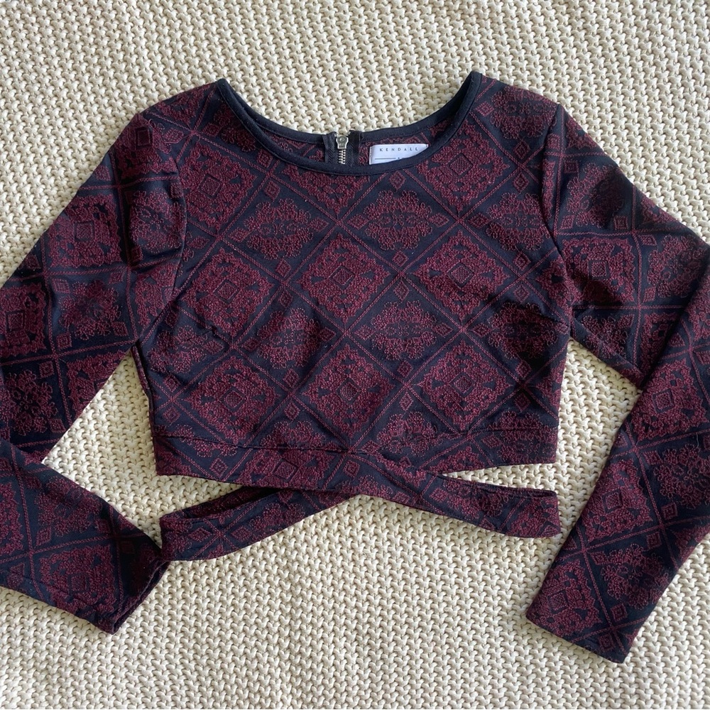 Kendal + Kylie crop top